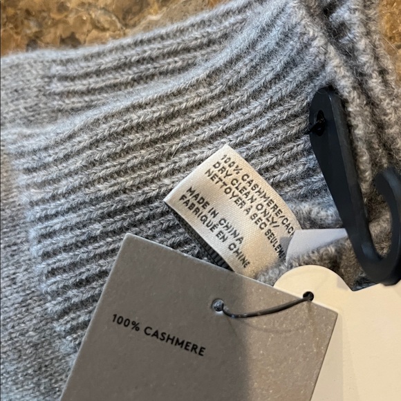 🆕 Nordstrom Rack Gray Heather 100% Cashmere Gloves Touchscreen